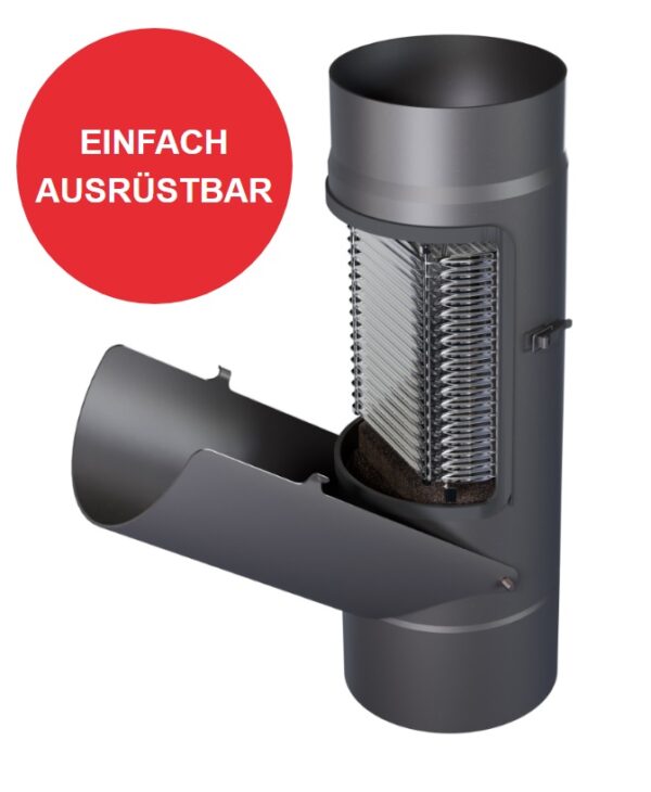 Modernline Blue Fire rookgasfilter: 42% minder fijnstof en tot 67% minder CO.